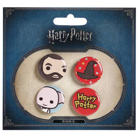 Harry Potter - Hagrid and Dobby Button Set