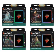 The Lord of the Rings: Tales of Middle-Earth Commander Decks (Set of 4)