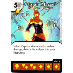 Captain Marvel - Maj. Carol Danvers (Die & Card Combo)