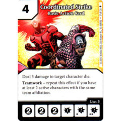 Coordinated Strike - Basic Action Card (Die & Card Combo)