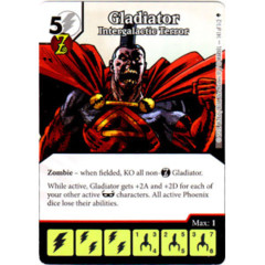 Gladiator - Intergalactic Terror (Die & Card Combo)