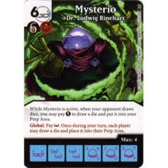 Mysterio - Dr. Ludwig Rinehart (Die & Card Combo)