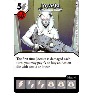 Jocasta - Titanium Body (Die & Card Combo)
