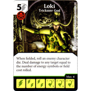 Loki - Trickster God (Die & Card Combo)