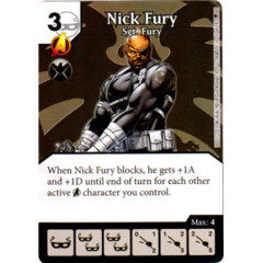 Nick Fury - Sgt. Fury (Die & Card Combo)