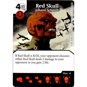 Red Skull - Johann Schmidt (Die & Card Combo)