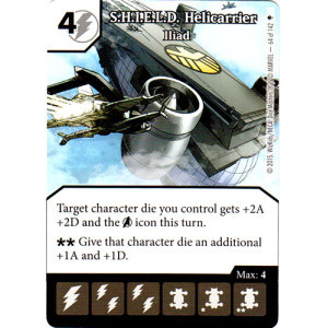 S.H.I.E.L.D. Helicarrier - Iliad (Die & Card Combo)