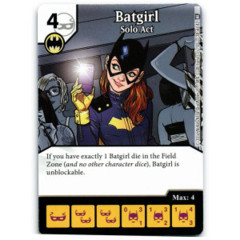 Batgirl - Solo Act (Die & Card Combo)