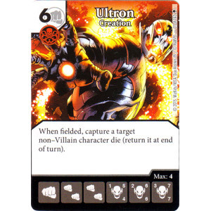 Ultron Drone - 01000100 01101001 01100101 (Die & Card Combo)