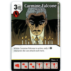Carmine Falcone - Mob Boss (Die & Card Combo)