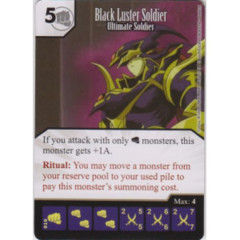 Black Luster Soldier - Ultimate Soldier (Die & Card Combo)