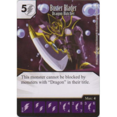 Buster Blader - Dragon Butcher (Die & Card Combo)