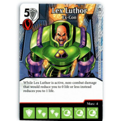 Lex Luthor - Ex-Con (Die & Card Combo)