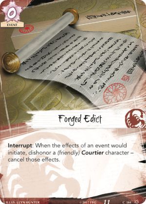 Forged Edict