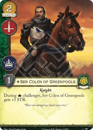 Ser Colen of Greenpools - AtSK