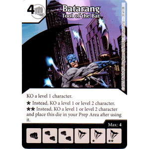 Batarang - Tool of the Bat (Die & Card Combo Combo)