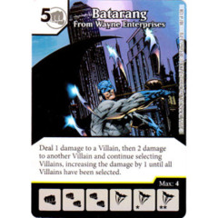 Batarang - From Wayne Enterprises (Die & Card Combo Combo)