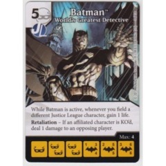 Batman - The World's Greatest Detective (Die & Card Combo Combo)