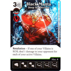 Black Manta - Deep Sea Deviant (Die & Card Combo Combo)