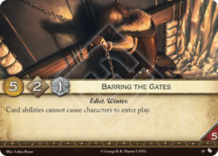 Barring the Gates