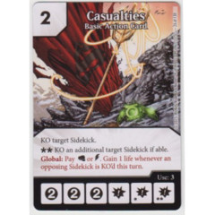Casualties - Basic Action Card (Die & Card Combo Combo)
