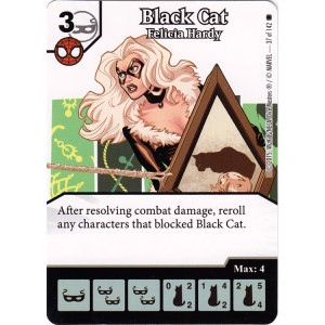 Black Cat - Felicia Hardy (Die & Card Combo)