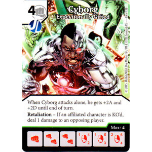 Cyborg - Exceptionally Gifted (Die & Card Combo Combo)