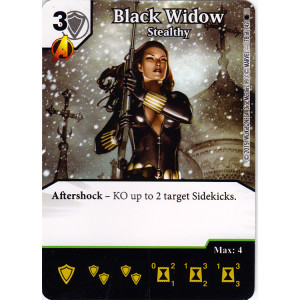 Black Widow - Stealthy (Die & Card Combo)