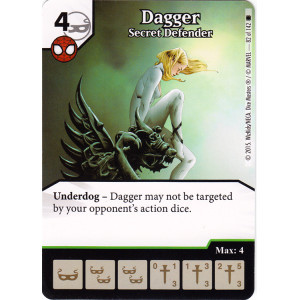 Dagger - Secret Defender (Die & Card Combo)