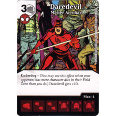 Daredevil - Master Acrobat (Die & Card Combo)