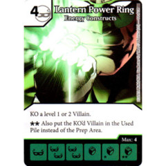 Lantern Power Ring - Energy Constructs (Die & Card Combo Combo)
