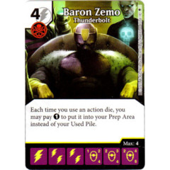 Baron Zemo - Thunderbolt (Die & Card Combo)