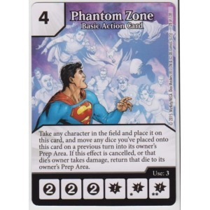 Phantom Zone - Basic Action Card (Die & Card Combo Combo)