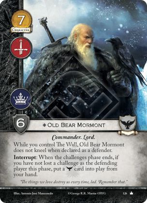 Old Bear Mormont - Core