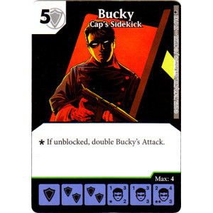 Bucky - Caps Sidekick (Die & Card Combo)
