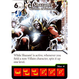 Shazam! - Wisdom of Solomon (Die & Card Combo Combo)