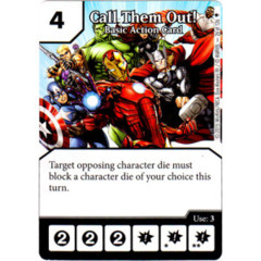 Call Them Out! - Basic Action Card (Die & Card Combo)