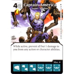 Captain America - Super Soldier (Die & Card Combo)