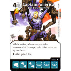 Captain America - The First Avenger (Die & Card Combo)