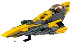 LEGO Star Wars: Anakin's Jedi Starfighter, box, instructions 75214 NO MINIFIGS authentic