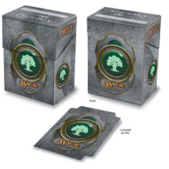 Ultra Pro Series 3 Green Mana Symbol mtg deck box