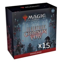 MTG: Innistrad - Crimson Vow sealed case 15 Prerelease Kits