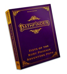 Pathfinder RPG (P2): PRESALE Fists of the Ruby Phoenix special edition paizo