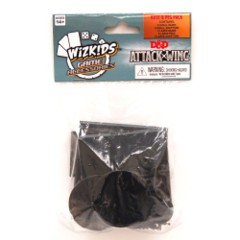 D&D Dungeons & Dragons Attack Wing: BLACK base and peg Set
