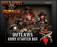 Wild West Exodus miniatures game: PRESALE Outlaws Starter Army Box