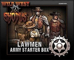 Wild West Exodus miniatures game: PRESALE Lawmen Starter Army Box