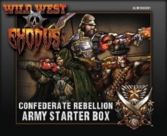Wild West Exodus miniatures game: Confederate Rebellion Starter Army Box