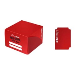 Ultra Pro: Solid Red DUAL Deck Box UP82989