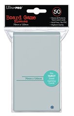 Ultra Pro: Tarot Sized board game Card Sleeves - Clear (50ct)