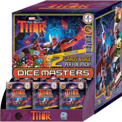 Marvel Dice Masters: Thor 90-ct Booster Display Dice Building Game wizkids